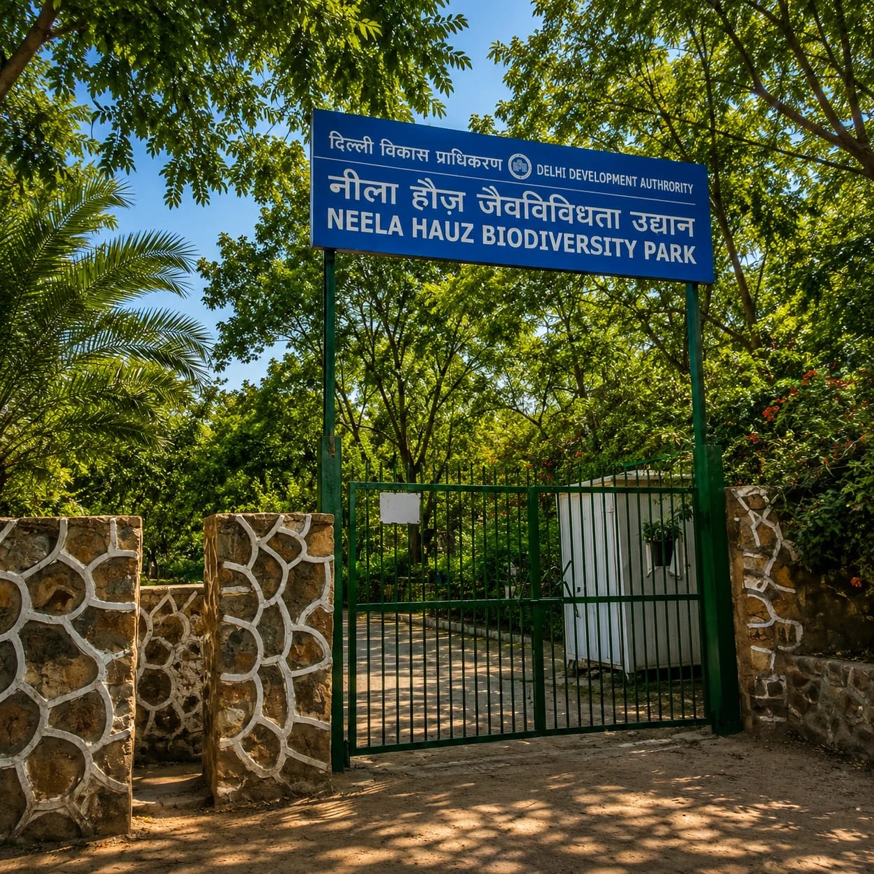 Neela Hauz Biodiversity Park image 1