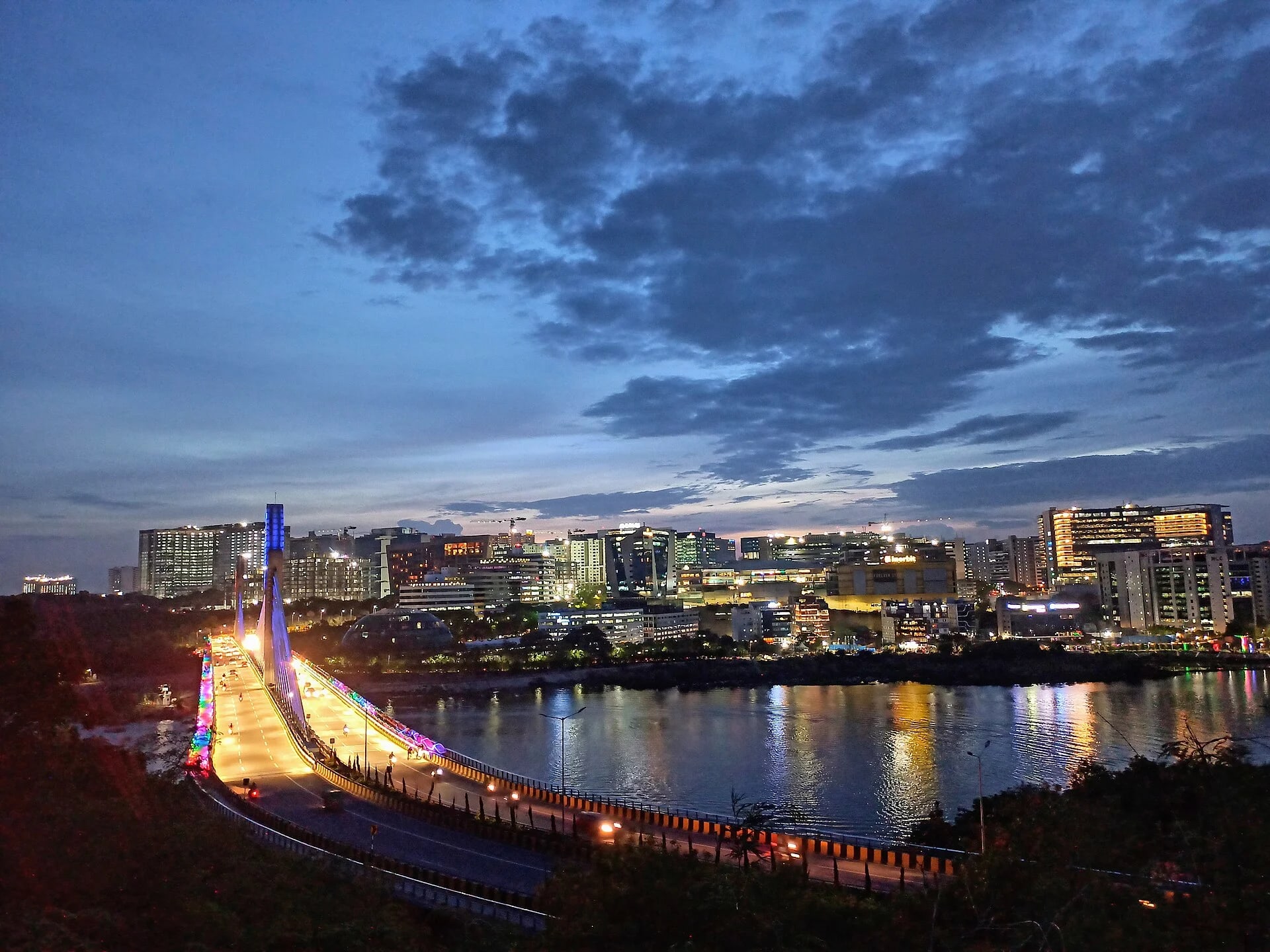 Durgam Cheruvu Cable Bridge image 1