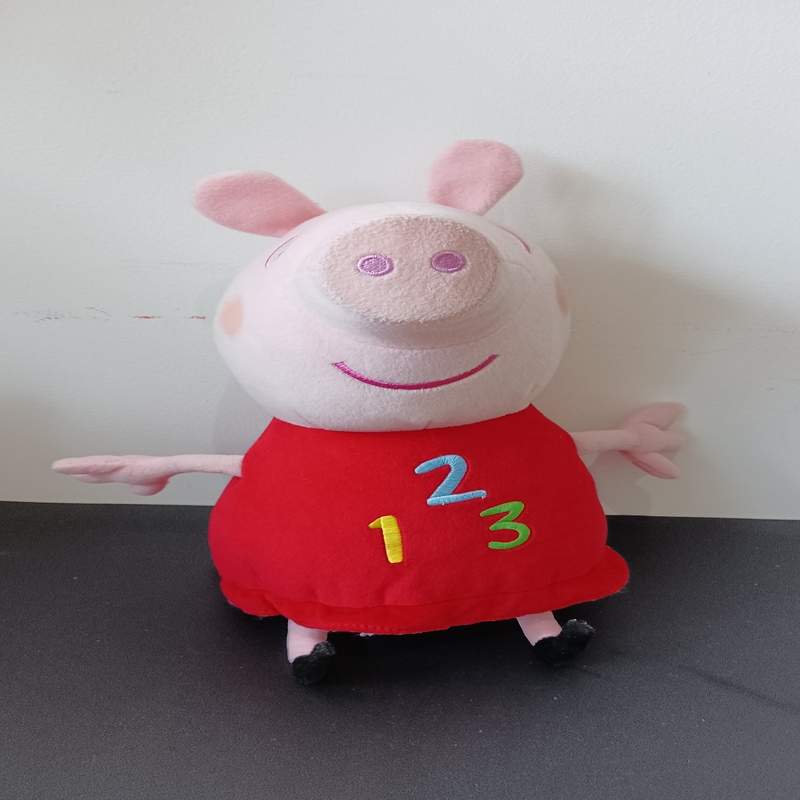 Peppa Pig 123 Plush Toys & Games 35cm | Soft Toys & Games | GUC, No Sounds - Image 1