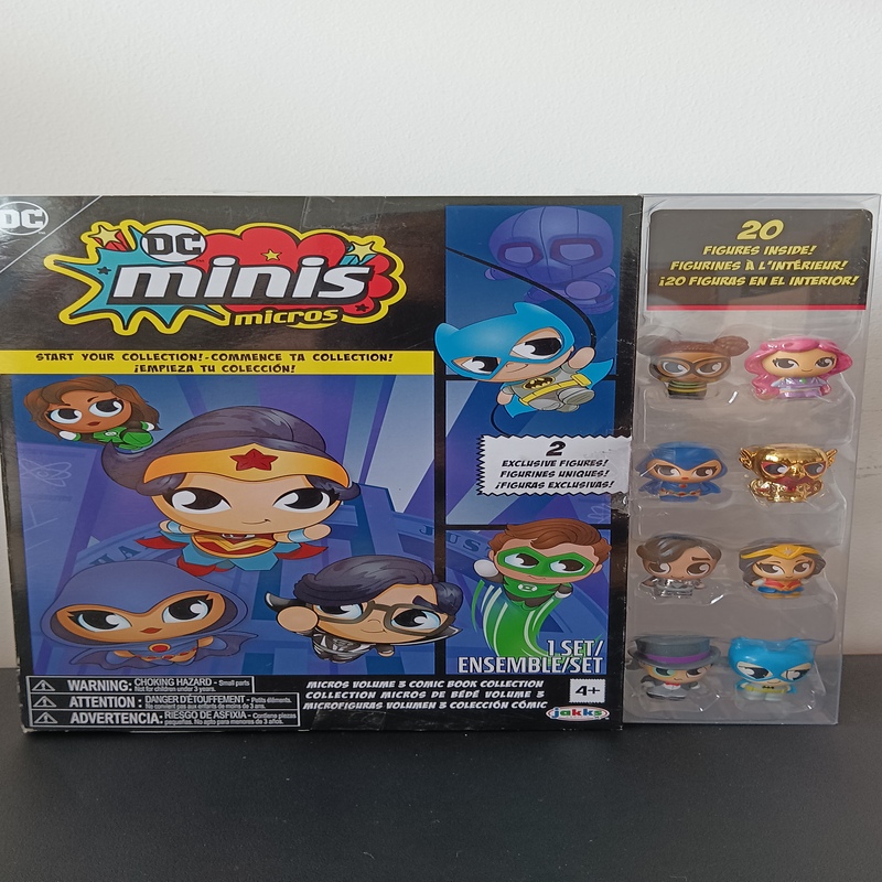 DC Minis Micros Comic Book Vol 3 | Collectible Mini Edition | Superhero Fans