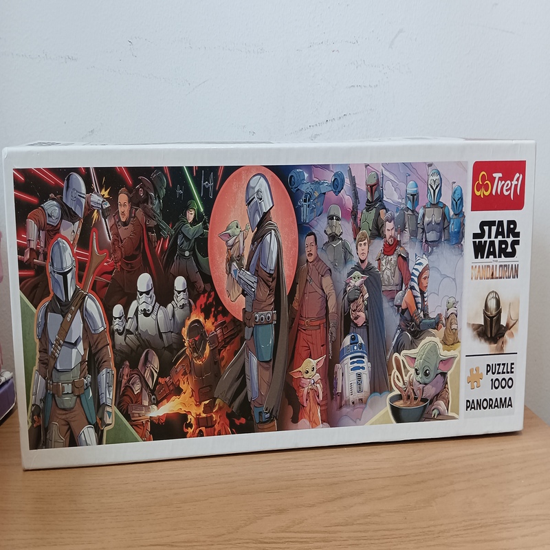Trefl Star Wars Mandalorian Puzzle 1000 Piece Jigsaw Panorama