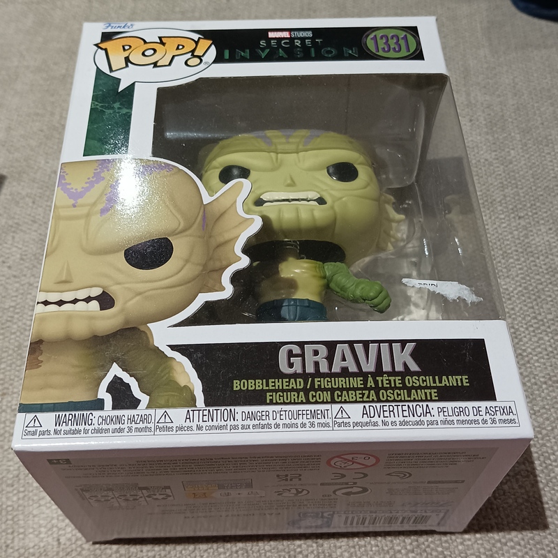 Pop! Vinyl: Marvel Secret Invasion – Gravik Figure-1331 | New | Collectible