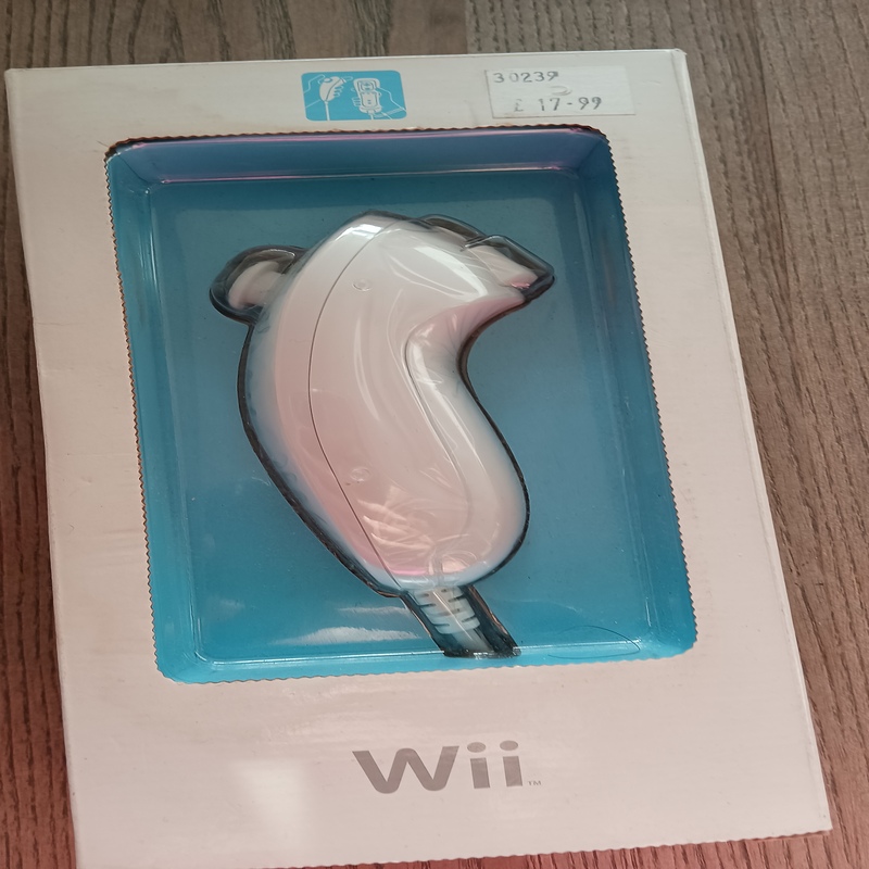 Nintendo Wii Official Nunchuk White | Boxed Japan Edition | New
