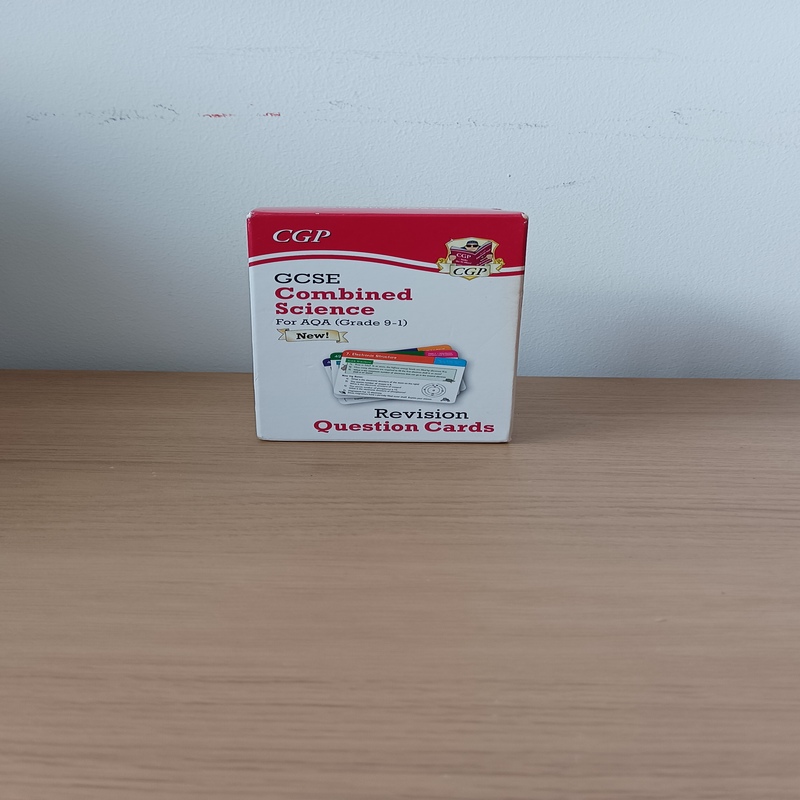 GCSE Combined Science AQA Revision Cards | CGP 9–1 | Q&A Pack | VGUC