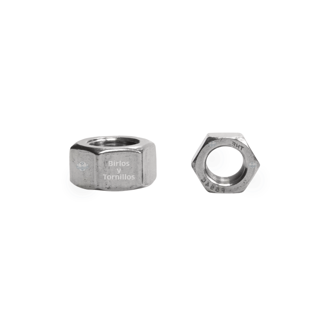 LFI Tuerca hexagonal  fina inoxidable