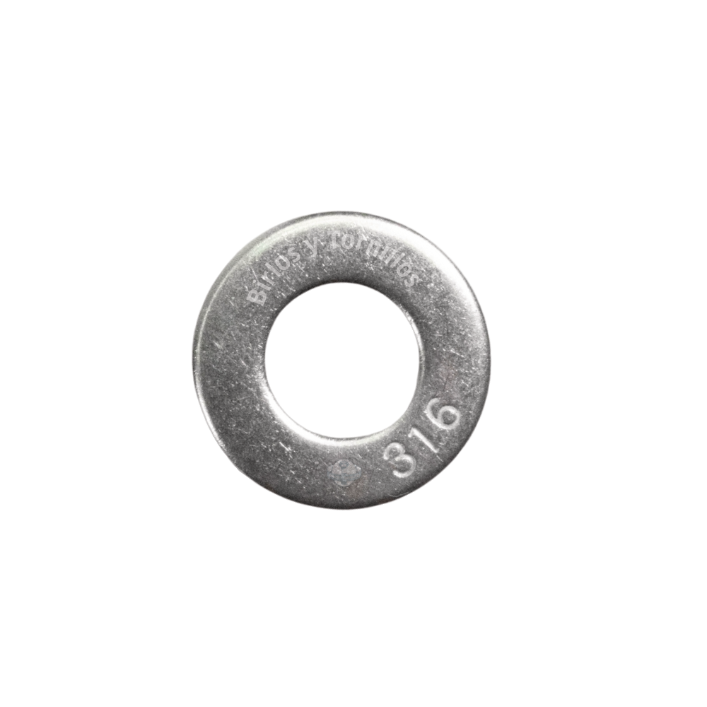 AP316 Arandela plana  inoxidable  acero 316