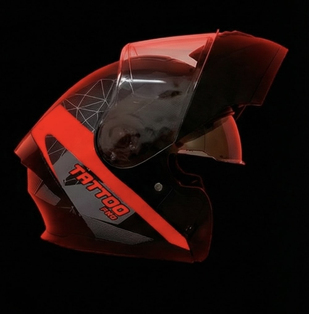 Casco Tattoo Pro — Visor