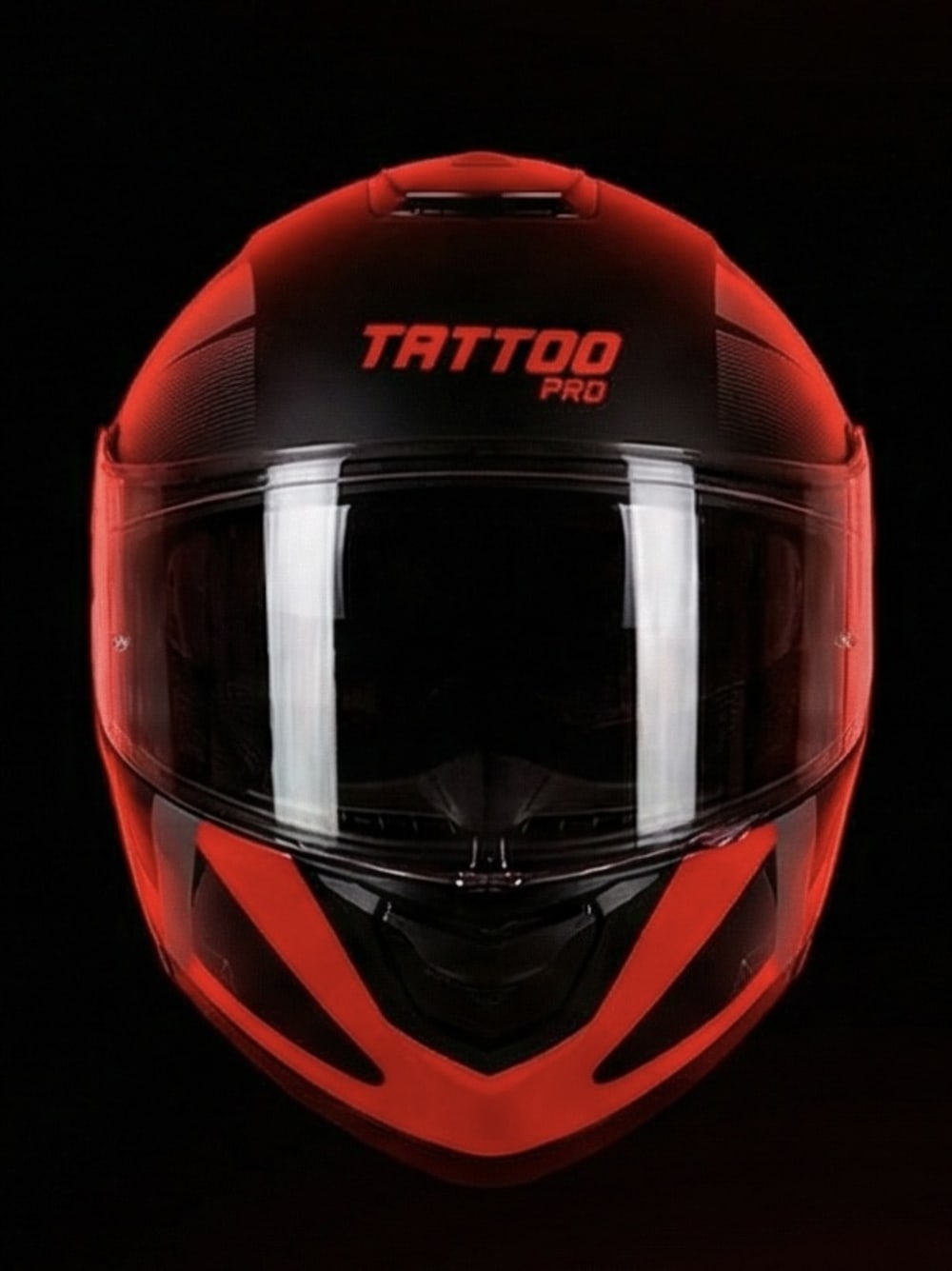 Casco Tattoo Pro — Frontal