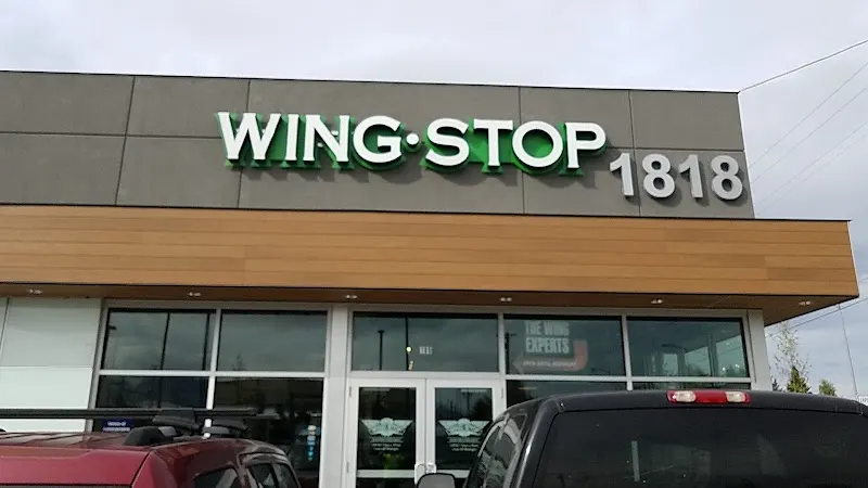 Wingstop food and storefront view at 1818 W. Northern Lights Blvd Ste 105 in Anchorage, Alaska