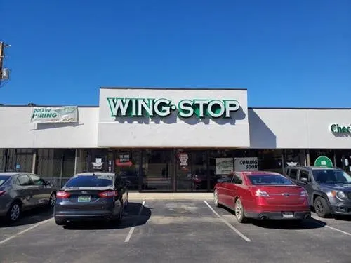 Wingstop food and storefront view at 501 West Town Plaza in Bessemer, Alabama