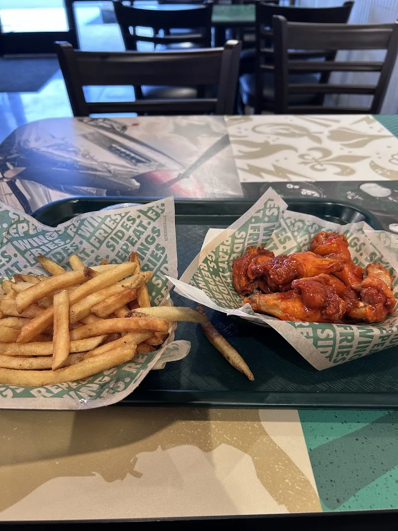 Wingstop food and storefront view at 2130 Winchester Rd NE in Huntsville, Alabama