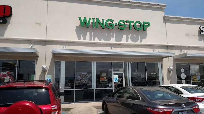 Wingstop food and storefront view at 5401 S Olive Street Ste 200 in Pine Bluff, Arkansas