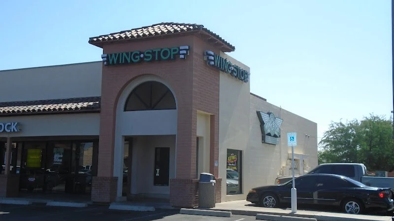 Wingstop food and storefront view at 2106 W Grant Rd in Tucson, Arizona