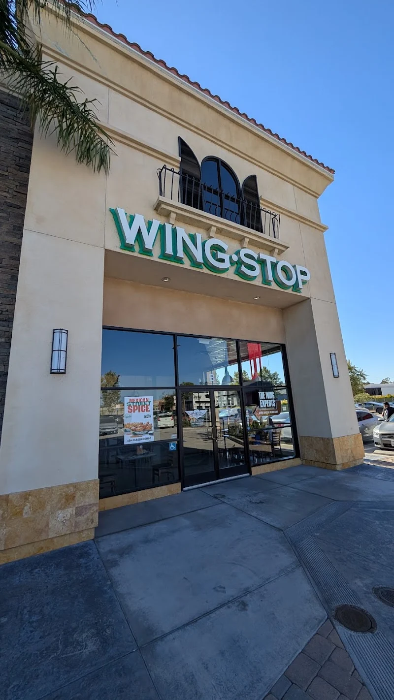 Wingstop food and storefront view at 5631 E La Palma Ave Ste B in Anaheim, California