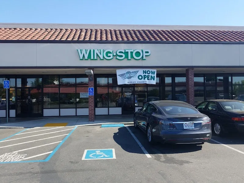 Wingstop food and storefront view at 7423 Fair Oaks Blvd Ste 4 in Carmichael, California