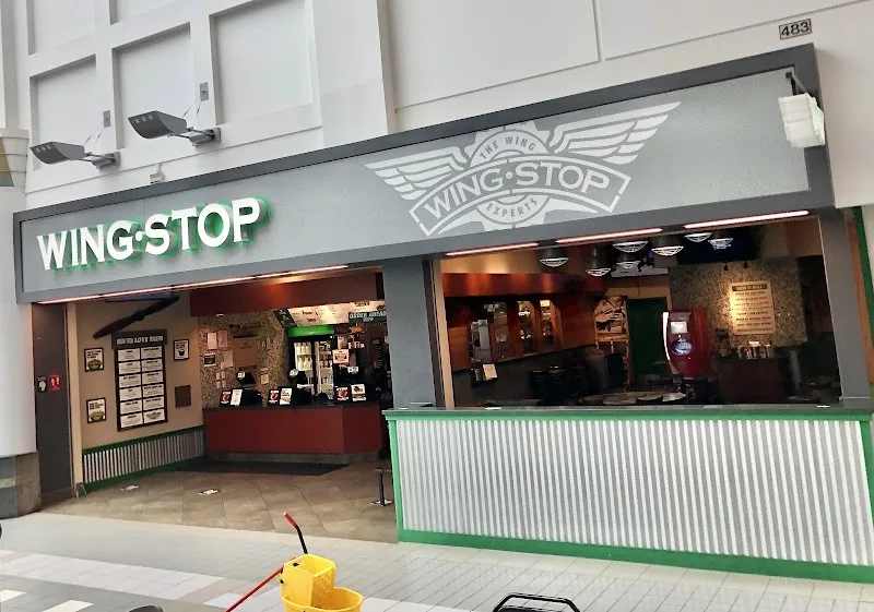 Wingstop food and storefront view at 20700 Avalon Blvd Ste. 483 in Carson, California