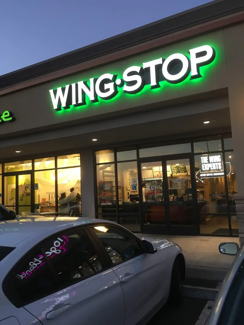 Wingstop food and storefront view at 225 Jamacha Rd Ste. 103 in El Cajon, California