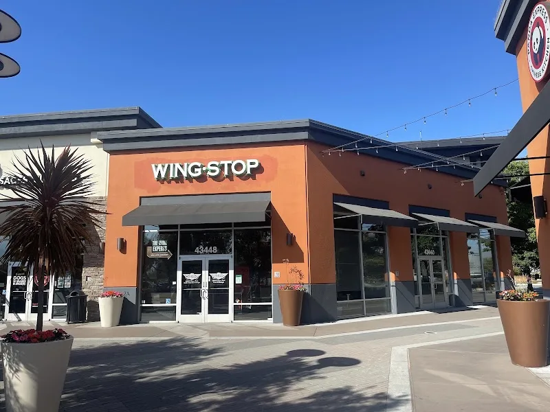 Wingstop food and storefront view at 43448 Boscell Rd in Fremont, California