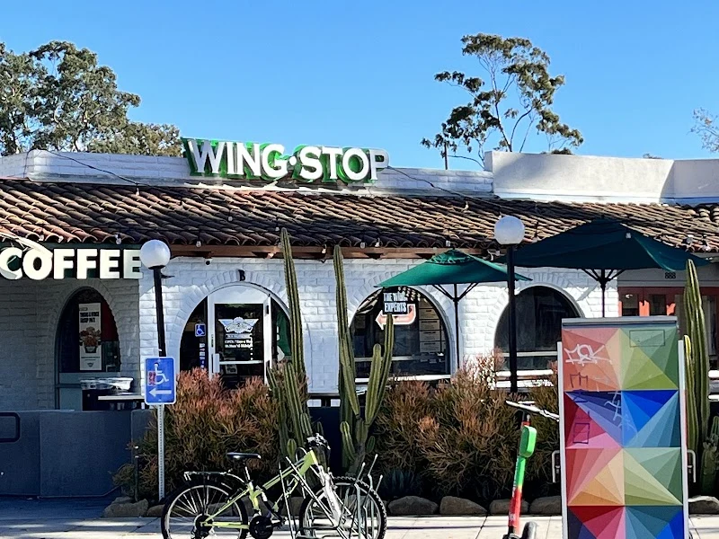 Wingstop food and storefront view at 888 Embarcadero del Norte in Goleta, California