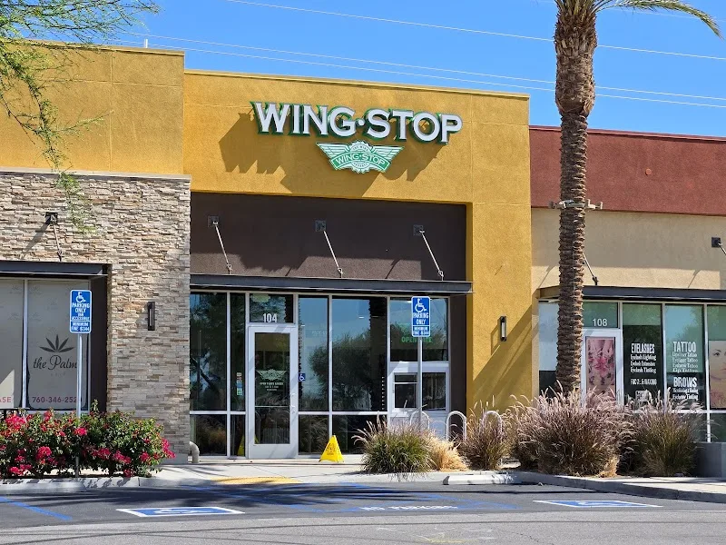Wingstop food and storefront view at 82151 Ave 42 #104 in Indio, California