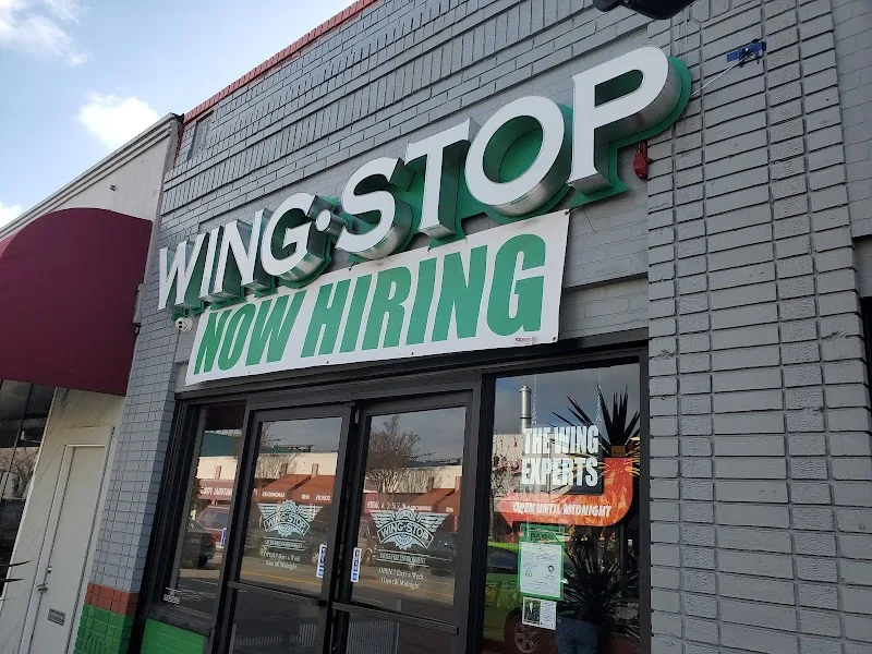 Wingstop food and storefront view at 4005 Macarthur Blvd in Oakland, California
