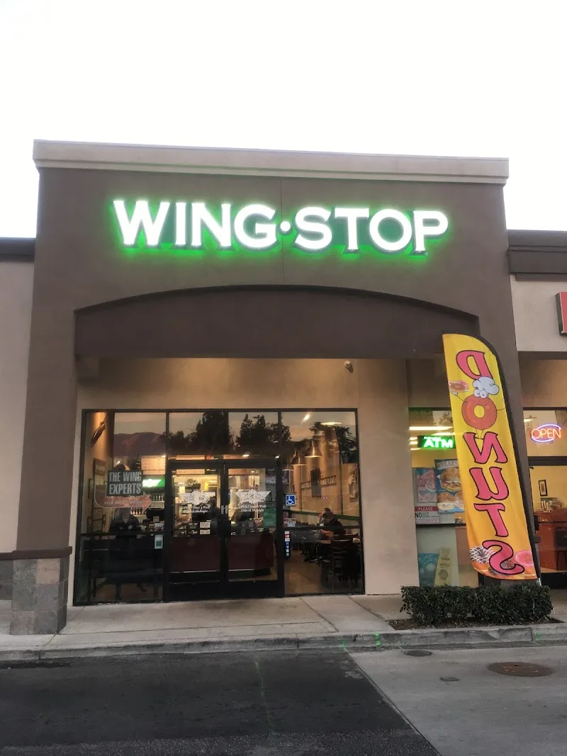 Wingstop food and storefront view at 2252 S. Euclid Ave Ste A in Ontario, California