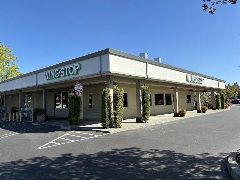 Wingstop food and storefront view at 6420 Commerce Blvd in Rohnert Park, California