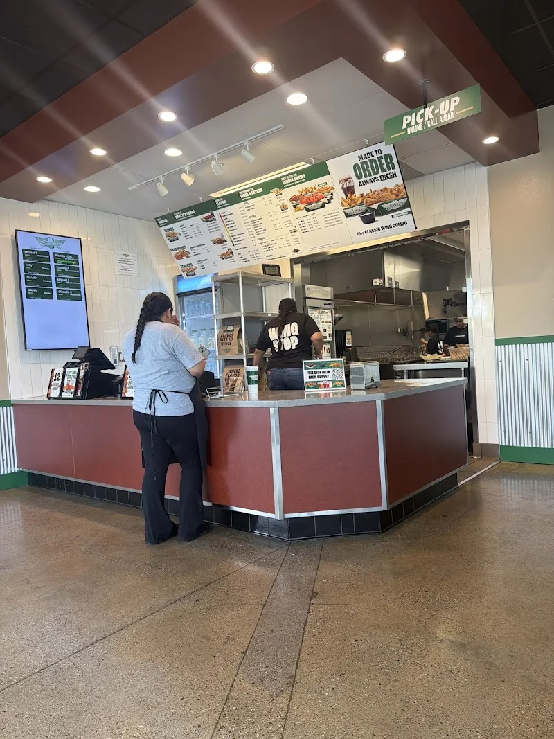 Wingstop food and storefront view at 1598 N Sanborn Rd Z00C3 in Salinas, California
