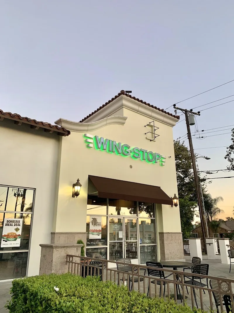 Wingstop food and storefront view at 11335 Thienes Ave Unit 1-A in South El Monte, California