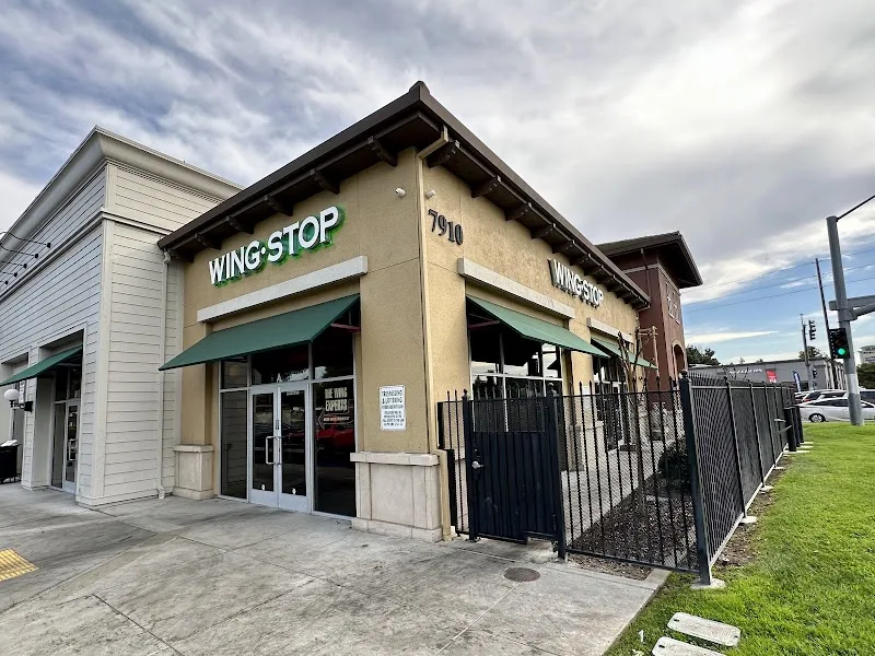 Wingstop food and storefront view at 7910 N Lower Sacramento Road in Stockton, California