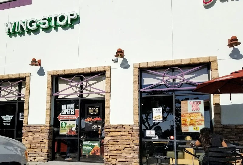 Wingstop food and storefront view at 1145 S. Victoria Ave. Ste C in Ventura, California