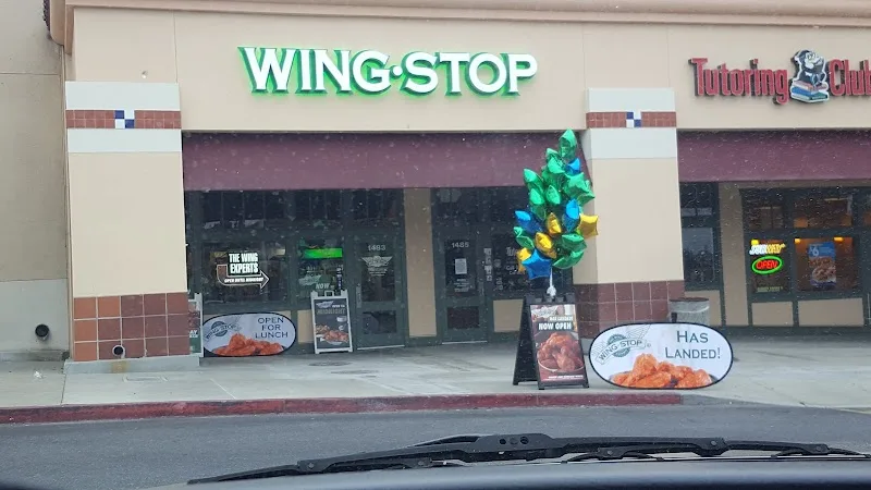 Wingstop food and storefront view at 1483 Main Street in Watsonville, California