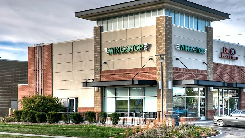 Wingstop food and storefront view at 13345 Telegraph Rd Ste M in Whittier, California