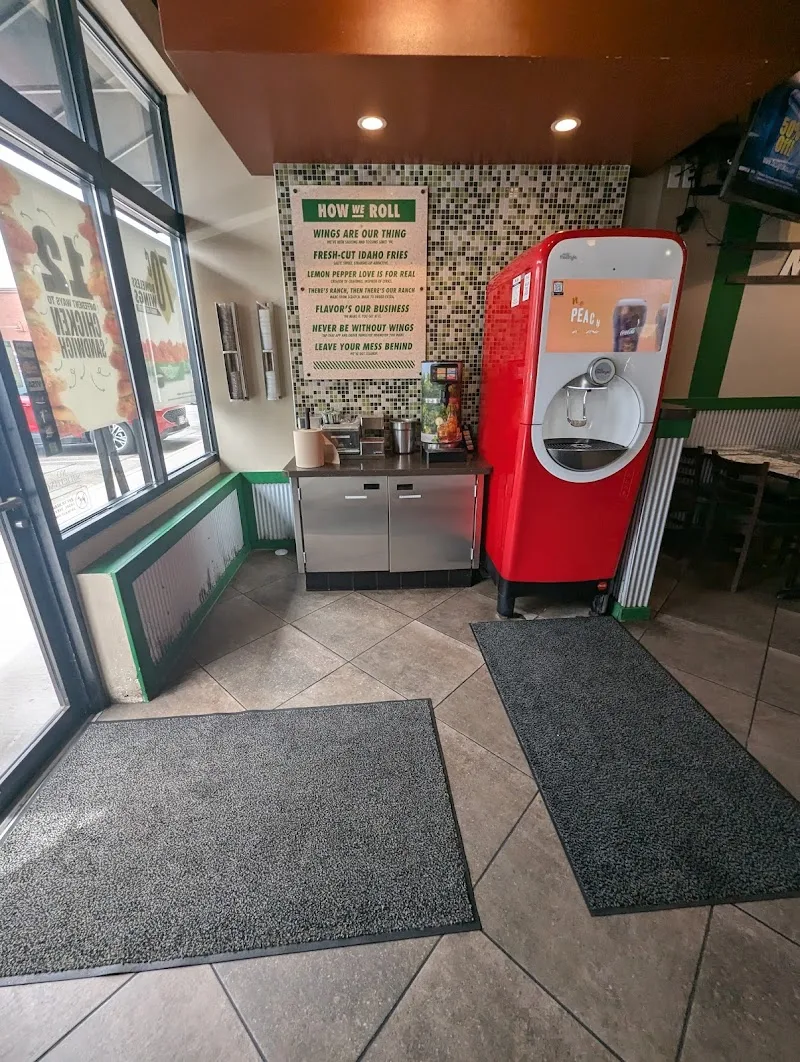 Wingstop food and storefront view at 4952 E. 62nd Ave in Commerce City, Colorado
