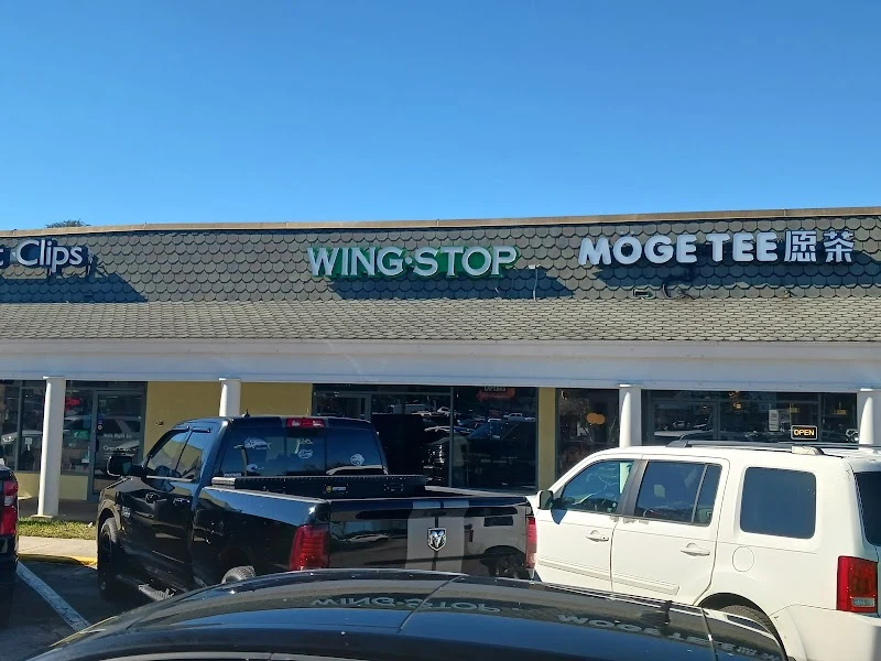 Wingstop food and storefront view at 9934 Old Baymeadows Rd in Jacksonville, Florida