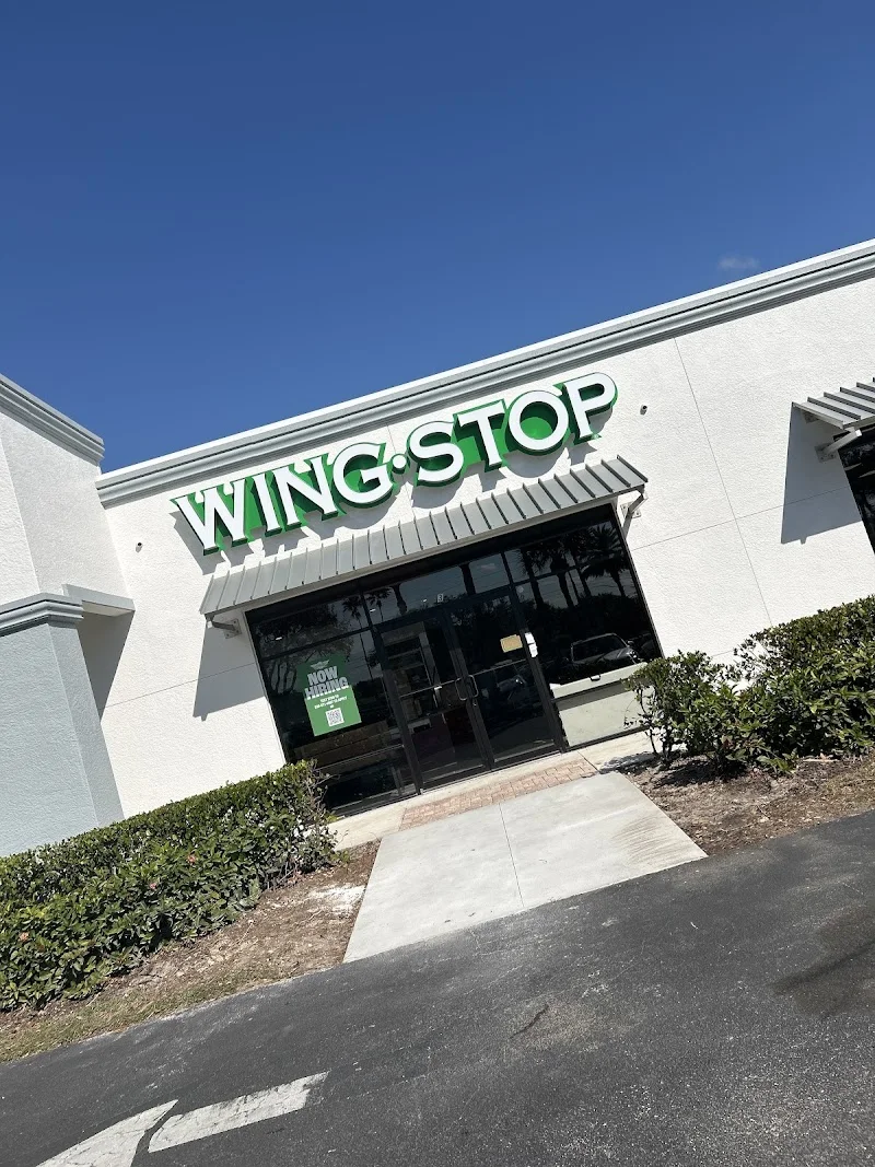 Wingstop food and storefront view at 7740 Preserve Ln in Naples, Florida