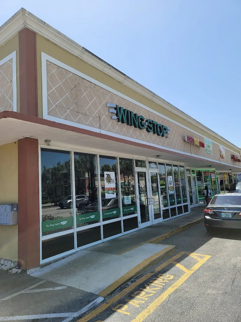 Wingstop food and storefront view at 1452 Ne 163 St in North Miami Beach, Florida