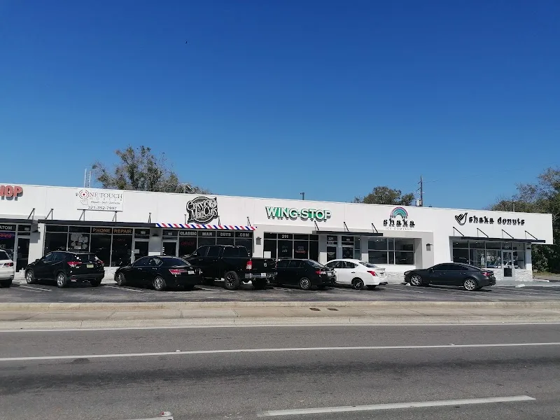 Wingstop food and storefront view at 211 E. Michigan Street Suite 221 in Orlando, Florida