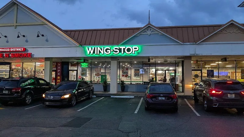 Wingstop food and storefront view at 4700 Babcock St. NE in Palm Bay, Florida