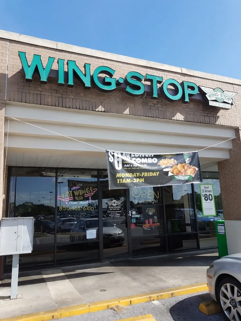 Wingstop food and storefront view at 4600 Mobile Hwy Ste 6 in Pensacola, Florida