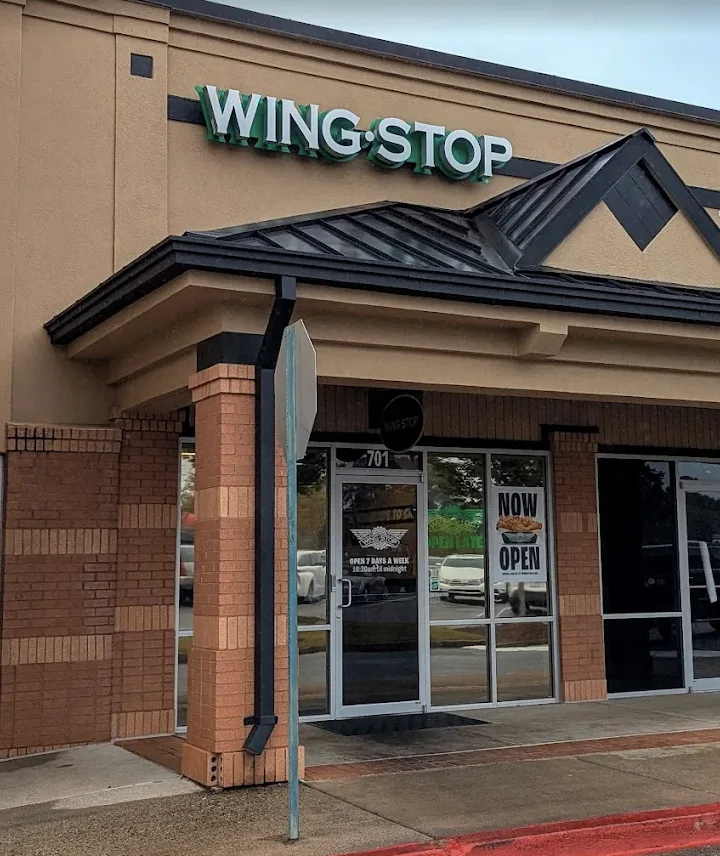 Wingstop food and storefront view at 12460 Crabapple Rd in Alpharetta, Georgia