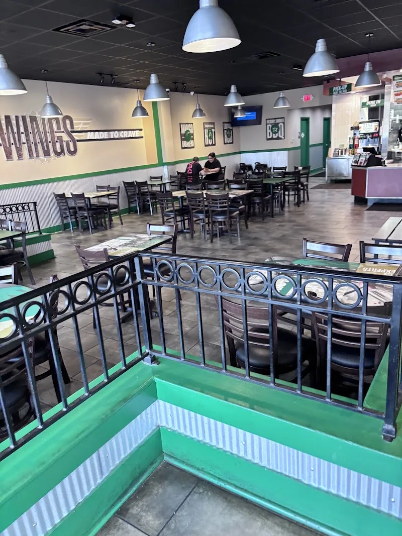 Wingstop food and storefront view at 122 Alps Road in Athens, Georgia