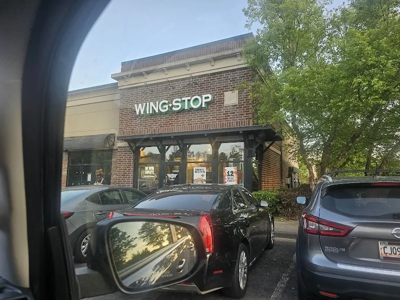 Wingstop food and storefront view at 6175 Old National Hwy STE 460 in Atlanta, Georgia