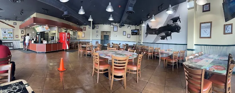 Wingstop food and storefront view at 1261 N Lake St in Aurora, Illinois