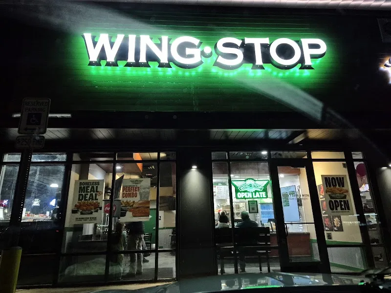Wingstop food and storefront view at 2701 Westfield Rd in Noblesville, Indiana