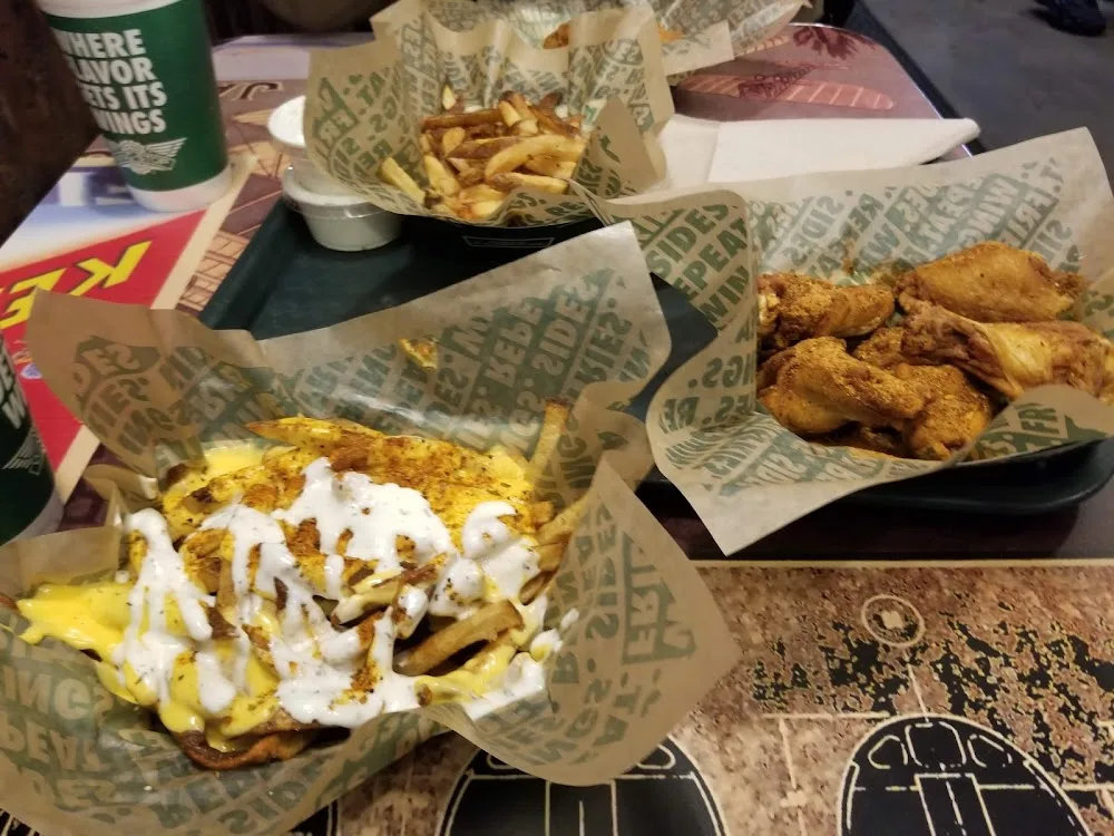 Wingstop food and storefront view at 779 Shreveport Barksdale Hwy in Shreveport, Louisiana