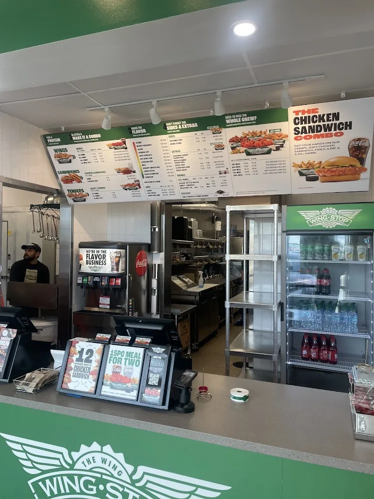 Wingstop food and storefront view at 1401 Westbank Expressway in Westwego, Louisiana