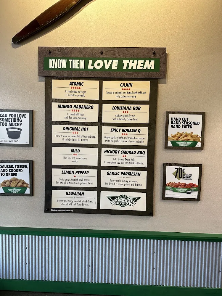 Wingstop food and storefront view at 678 Fellsway in Medford, Massachusetts