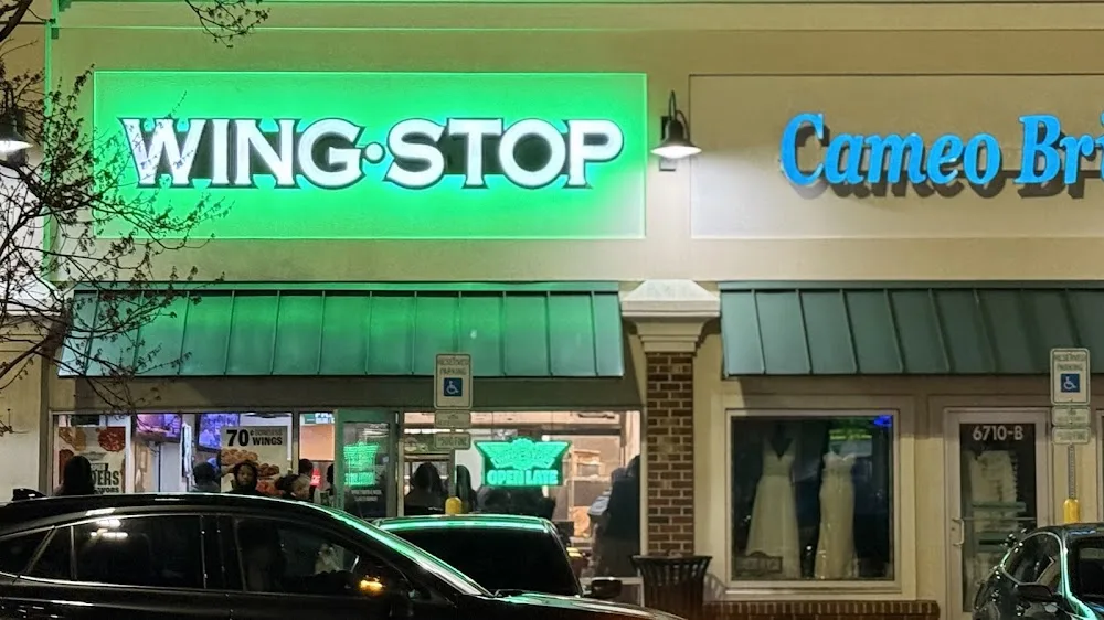 Wingstop food and storefront view at 6710A Ritchie Hwy in Glen Burnie, Maryland