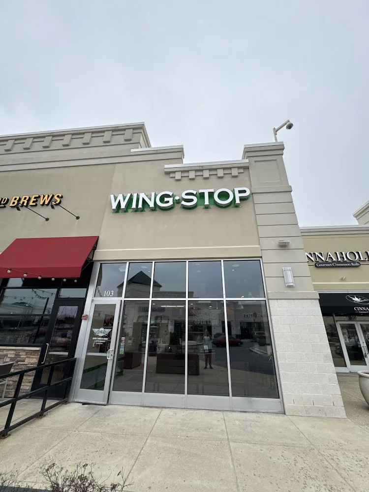 Wingstop food and storefront view at 1403 S. Main Chapel Way in Gambrills, Maryland